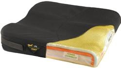 Gel Wheelchair Cushion with Removable Cover, 16x20x2 Navy Color