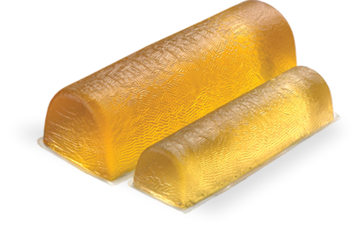 cutout of gel roll positioners