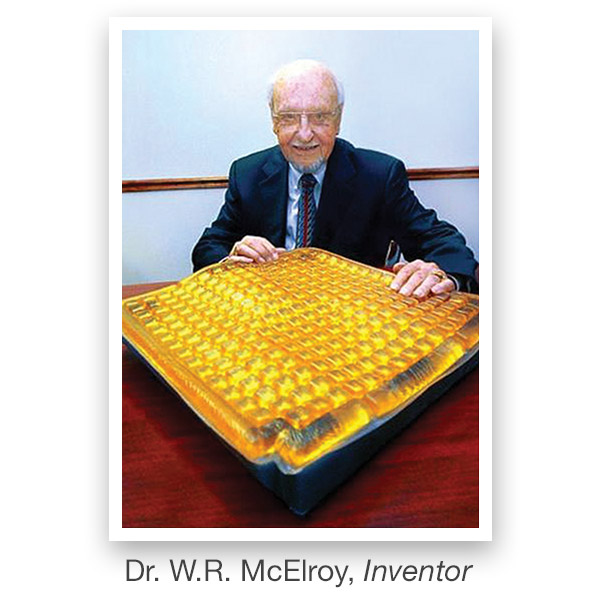 WR-McElroy-PhD_caption_WEB600px Dr W.R. McElroy, Inventor of Akton Polymer
