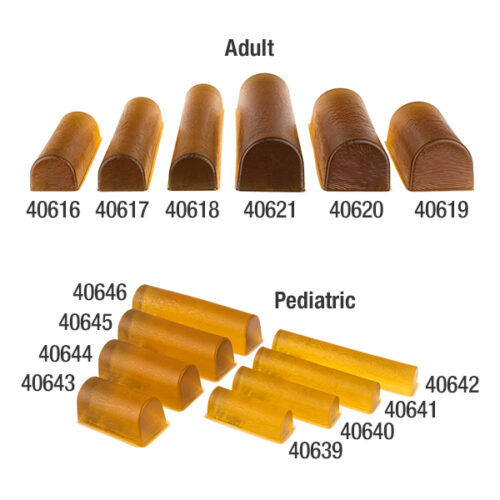 chest rolls in adult and pediatric sizes