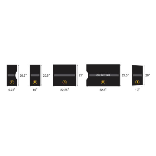 Performance Series Table Pads for Getinge® Maquet® Meera® - 5 Piece Set