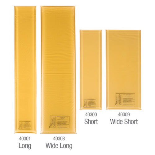 four armboard pads in different sizes