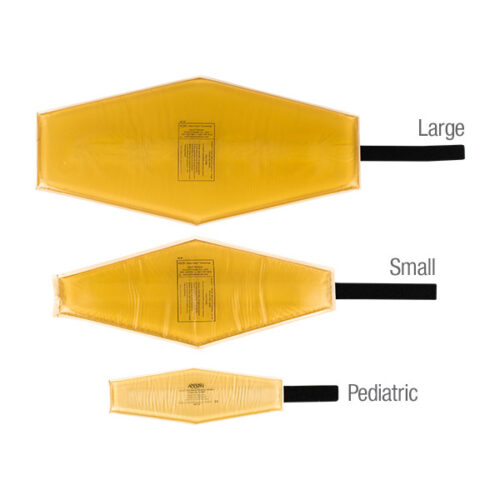 three ulnar nerve protector sizes