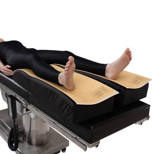 Dual frog leg positioner that comes in a 2-piece set