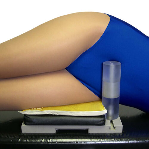 A Montreal Frame Pad being used by a model
