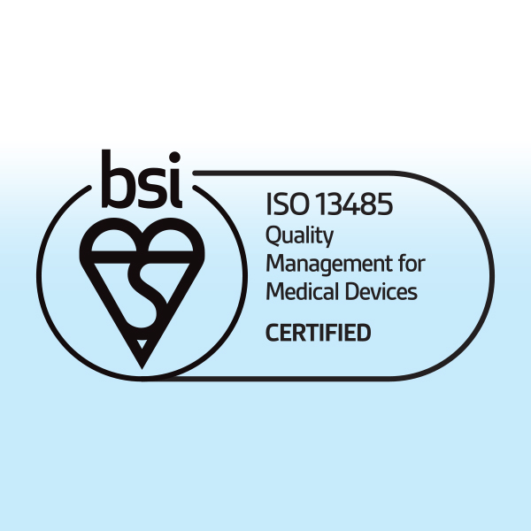 BSI ISO 13485 Quality Management for Medical Devices Certified logo